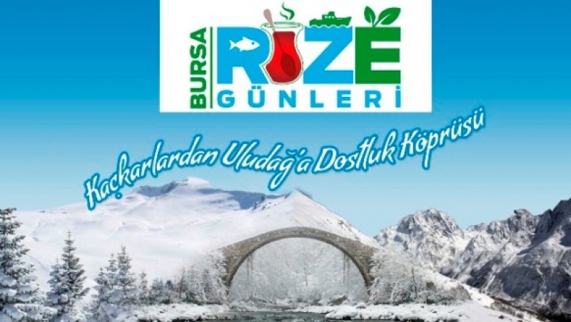 Bursa'da Rize tanıtım günleri.