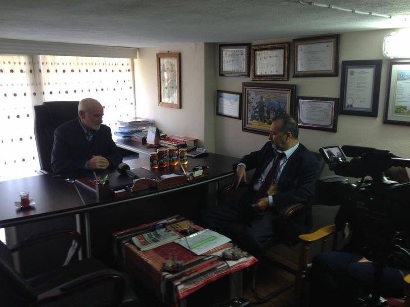 Tarım Türk Anadolu Haber Ajansının Birliğimize ziyareti